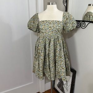 Vici floral babydoll dress